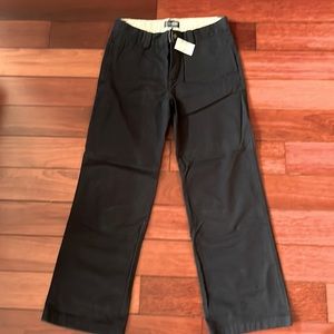 Navy blue boys uniform pants - size 10 husky NWT!